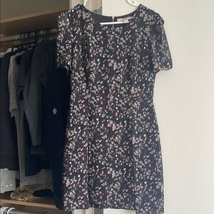 Forever 21 Black and Pink Mini Dress